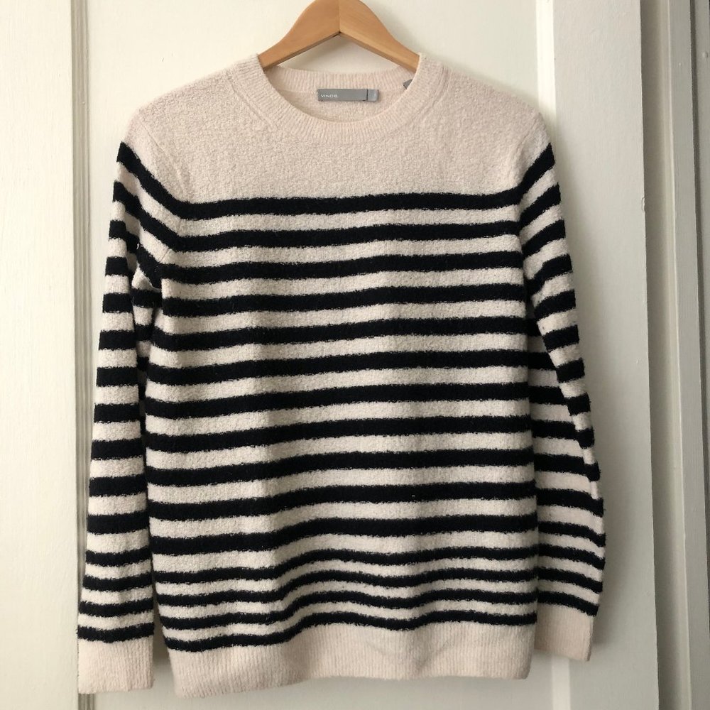 Vince Breton-Striped Sweater, XS
